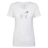 Next Level The Ideal V T-Shirt Thumbnail
