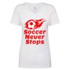 Next Level The Ideal V T-Shirt Thumbnail