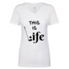 Next Level The Ideal V T-Shirt Thumbnail